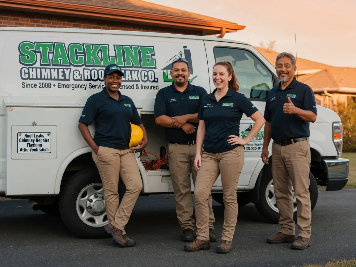 Chimney flashing repair company in Beaver, OR